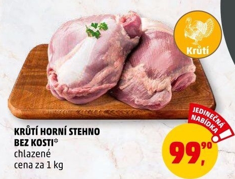 Krůtí stehno bez kosti