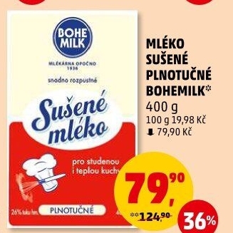 Mléko sušené Bohemilk
