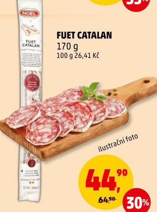 Salám Fuet Catalan Noel