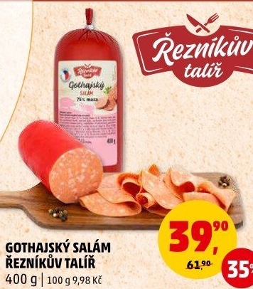 Salám Gothaj Řezníkův talíř