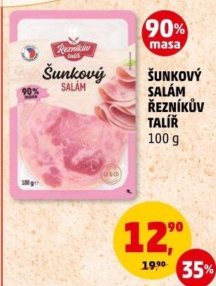 Salám šunkový Řezníkův talíř