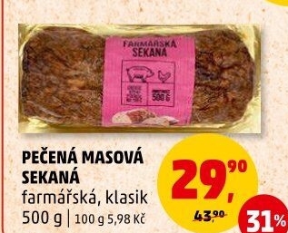Sekaná pečená farmářská