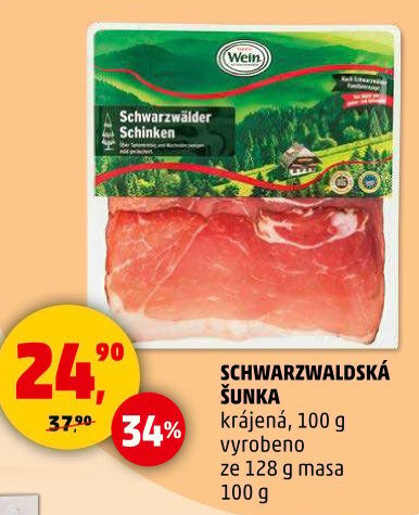 Šunka schwarzwaldská Wein