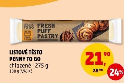 Těsto listové Penny To Go
