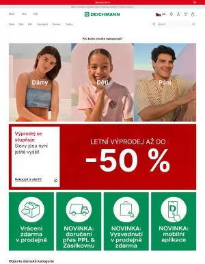 akční leták DEICHMANN 24.7.2024-30.7.2024
