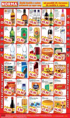 akční leták Norma 29.7.2024-4.8.2024