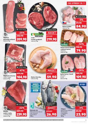 akční leták Kaufland 31.7.2024-6.8.2024