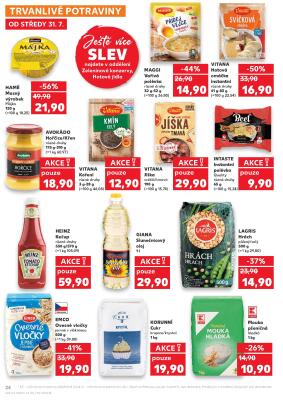 akční leták Kaufland 31.7.2024-6.8.2024
