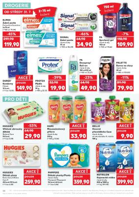 akční leták Kaufland 31.7.2024-6.8.2024