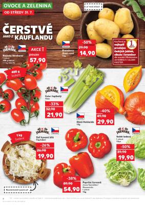 akční leták Kaufland 31.7.2024-6.8.2024