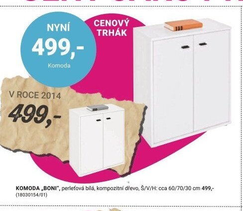 KOMODA „BONI“ - Möbelix akcniletaky.com