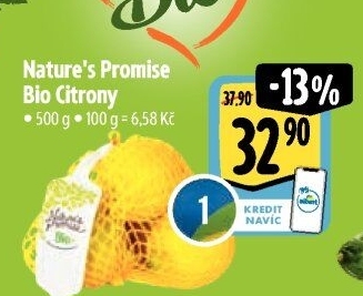 Citrony bio Nature'