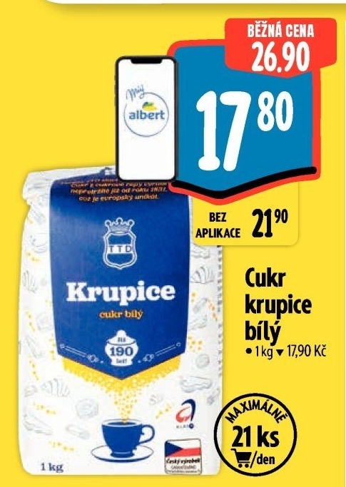 Cukr krupice TTD