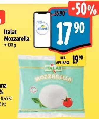 Sýr Mozzarella Italat