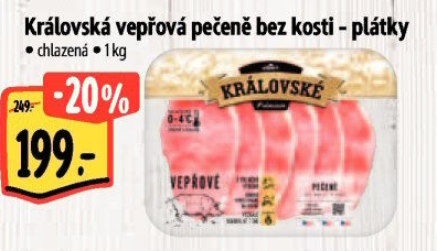 Vepřová pečeně bez kosti Královská Albert