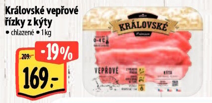 Vepřové řízky z kýty Královské Albert