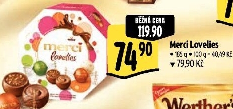 Bonboniéra Lovelies Merci