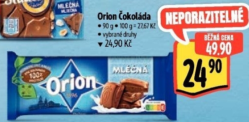 Čokoláda Orion