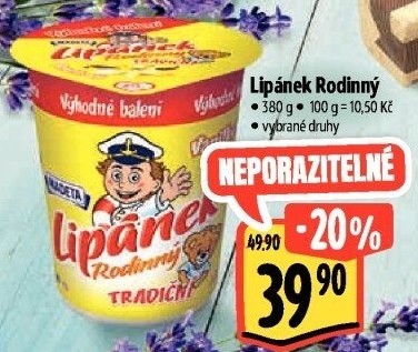 Dezert Lipánek Madeta