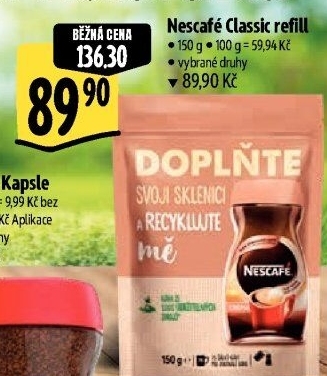 Instantní káva Nescafé Classic