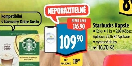 Kapsle Dolce Gusto Starbucks