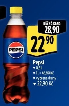 Limonáda Pepsi