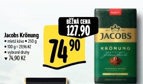 Mletá káva Jacobs Krönung