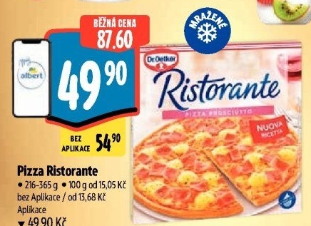 Pizza mražená Ristorante Dr. Oetker