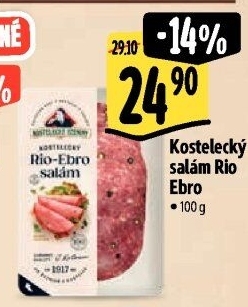 Salám kostelecký Rio Ebro Kostelecké uzeniny