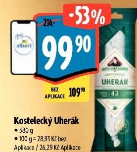 Salám Uherák kostelecký Kostelecké uzeniny