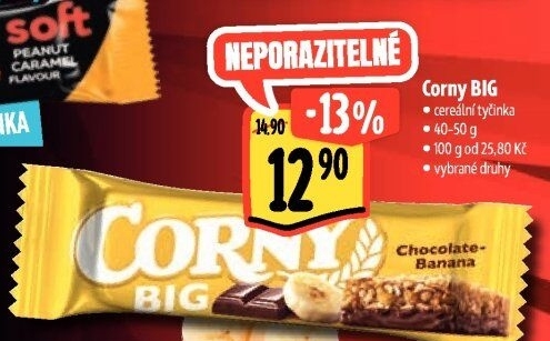 Tyčinka cereální BIG Corny