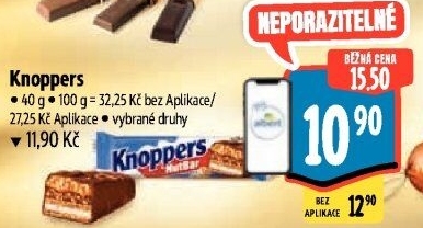 Tyčinka Knoppers NutBar Storck