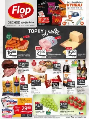 akční leták FLOP TOP 31.7.2024-6.8.2024