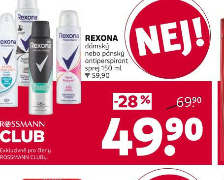 Deodorant sprej Rexona