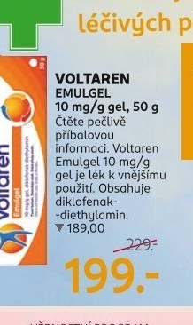 Emulgel proti bolesti Voltaren