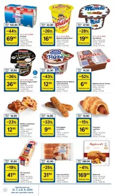akční leták Tesco 31.7.2024-6.8.2024