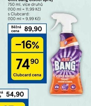 Cillit Bang Čisticí sprej
