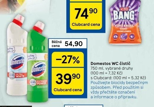 Domestos WC čistič