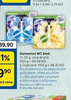 Domestos WC blok