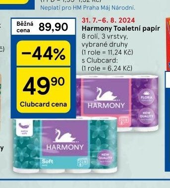 Harmony Toaletní papír