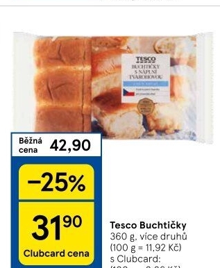 Buchtičky české Tesco