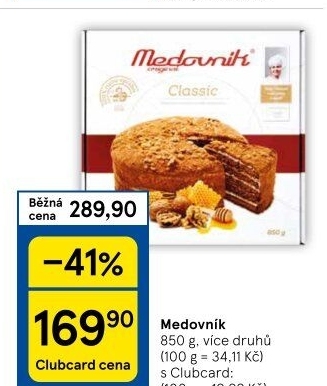 Medovník Original - Tesco akcniletaky.com