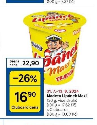 Madeta Lipánek Maxi