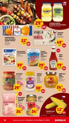 akční leták Penny Market 1.8.2024-7.8.2024