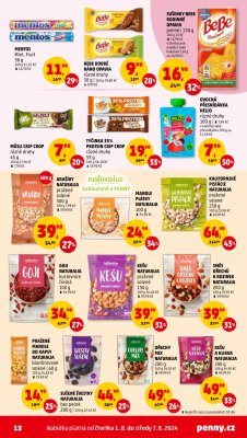 akční leták Penny Market 1.8.2024-7.8.2024