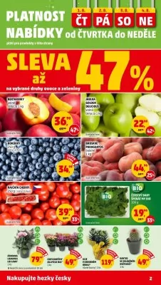 akční leták Penny Market 1.8.2024-7.8.2024