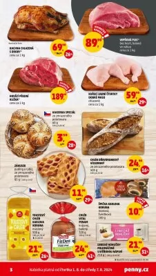 akční leták Penny Market 1.8.2024-7.8.2024