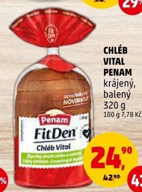 Chléb Vital Fit Den Penam