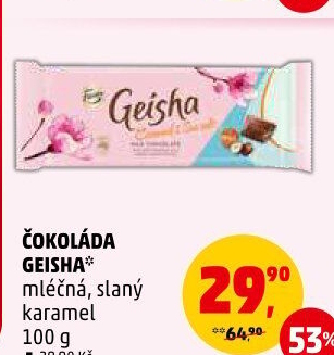 Čokoláda Geisha