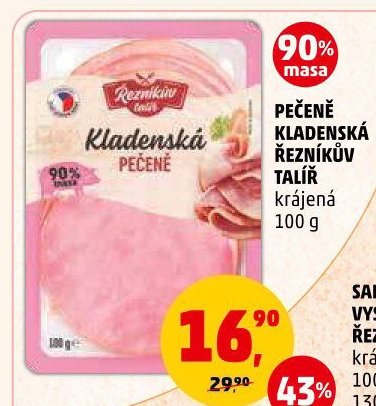 Kladenská pečeně Řezníkův talíř